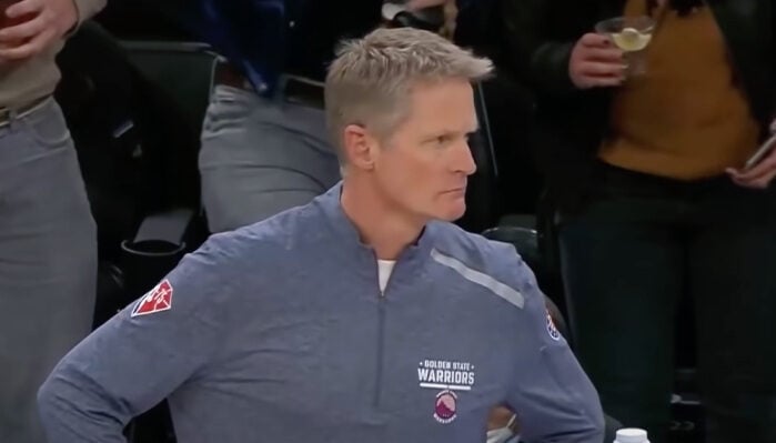 Steve Kerr again attacked badly on his son’s first name WTF!