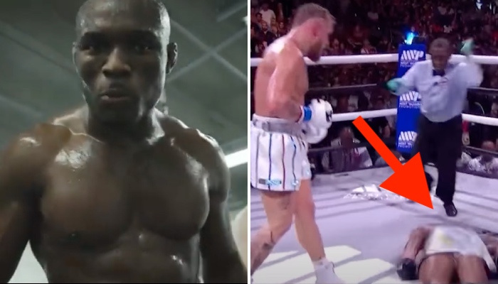 Le champion UFC Kamaru Usman a réagi au violent KO asséné par Jake Paul à Tyron Woodley