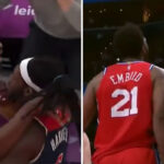 NBA – Joel Embiid démarre une embrouille… et fait éjecter un joueur !