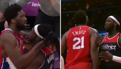 NBA – Joel Embiid démarre une embrouille… et fait éjecter un joueur !