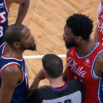 NBA – Échange tendu entre Kevin Durant et Joel Embiid après une grosse fin de match !