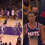 NBA – LeBron James postérisé par un colosse dans le money-time !