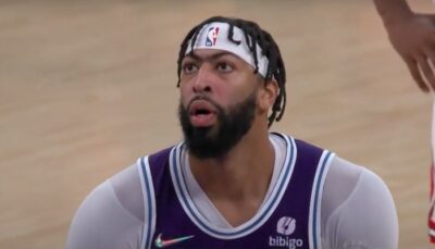 NBA – Les Lakers lâchent une update sur la santé d’Anthony Davis !