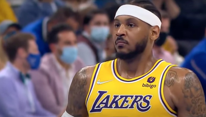 L'ailier star des Los Angeles Lakers, Carmelo Anthony, pourrait faire l'objet d'une dure décision dans les jours à venir