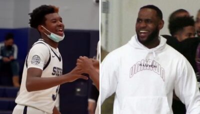 NBA – LeBron survolté après le gros honneur réservé à Bryce James !