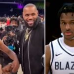 NBA – Les nombreuses stars présentes pour voir Bronny briller à LA !