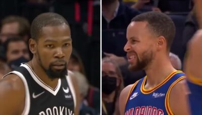 NBA – Steph Curry se transforme en torche humaine, le tweet viral de Kevin Durant en réaction !