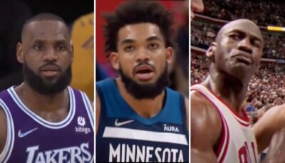 NBA – LeBron ou Jordan ? KAT tranche sec le débat du GOAT !