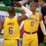 NBA – LeBron et Westbrook écrivent l’histoire des Lakers avec une énorme perf !