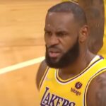 NBA – Un Laker recadré par LeBron en plein match, la séquence virale