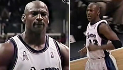 NBA – À 38 ans, le match ahurissant de Michael Jordan le soir du réveillon 2001 !