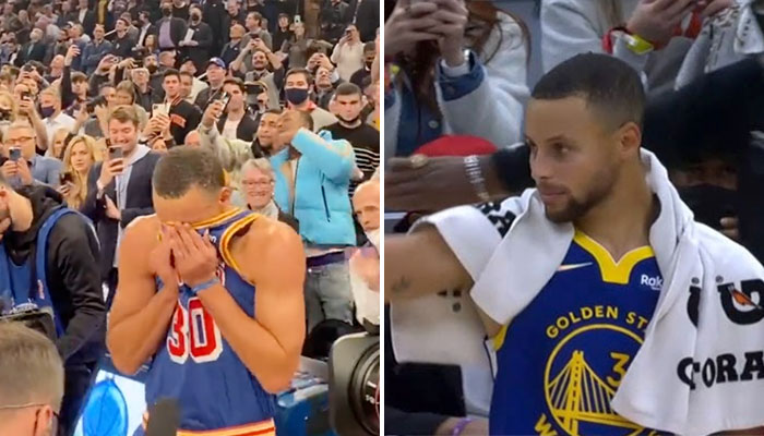 Les larmes virales de Steph Curry après son record iconique