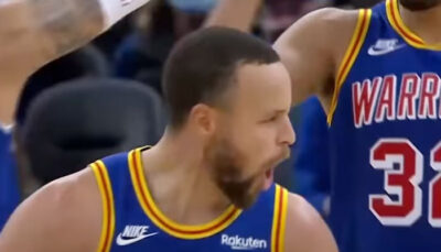 NBA – Les Warriors dévoilent leur nouveau maillot iconique, Steph Curry s’enflamme !