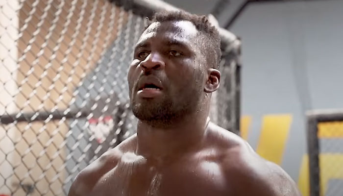 Le combattant star et ancien champion de l'UFC, Francis Ngannou