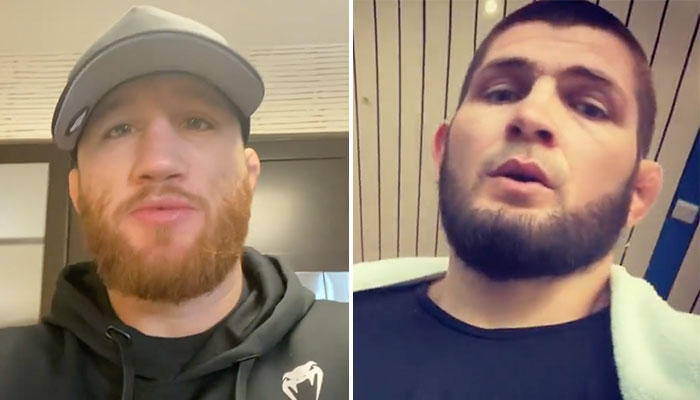 Khabib en remet une couche sur Justin Gaethje à l'UFC