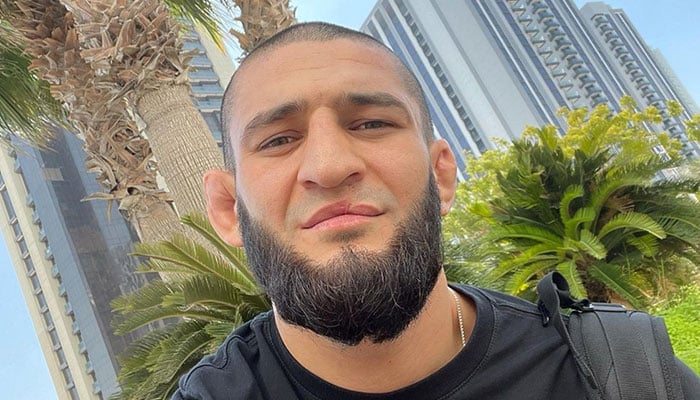 Le combattant UFC Khamzat Chimaev