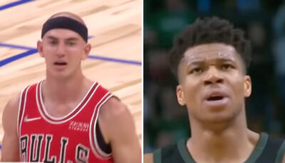 NBA – Le tacle cash d’Alex Caruso sur Giannis Antetokounmpo !