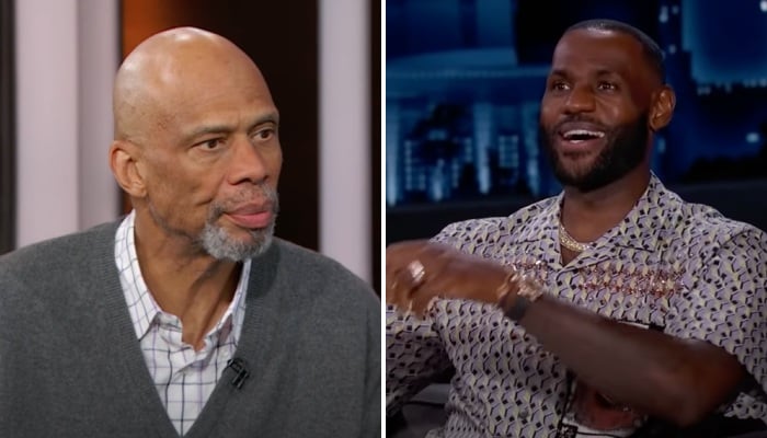 In the midst of a scuffle; Kareem’s strong statement about LeBron James!