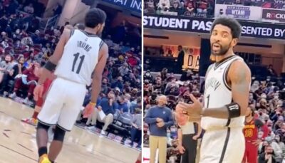 NBA – La punchline violente et virale de Kyrie à des fans en plein match !