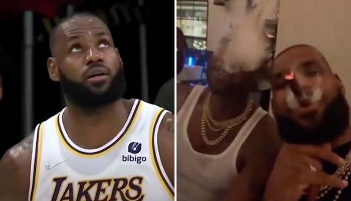 Dwyane Wade et Melo ont été surpris en train de fumer de la weed avec LeBron James
