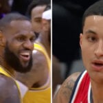 NBA – Kyle Kuzma provoque LeBron puis se foire, le King le trolle !