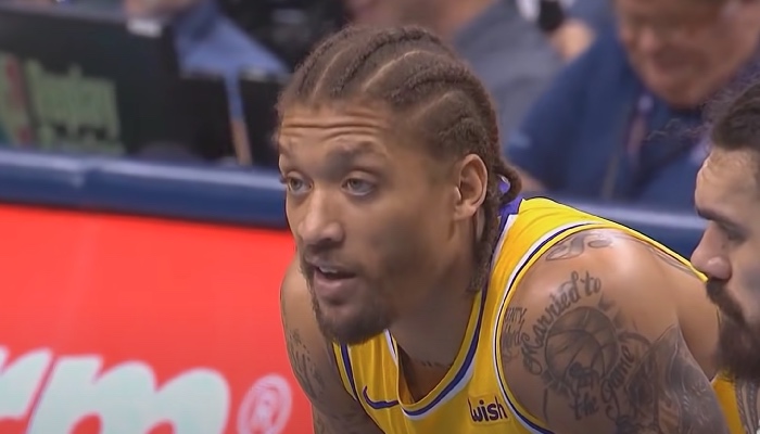 Michael Beasley sous le maillot des Lakers