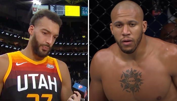 NBA Gobert réagit à Ngannou vs Gane