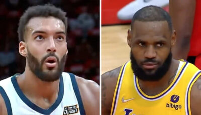 NBA – Le blockbuster trade qui enverrait Rudy Gobert aux côtés de LeBron !