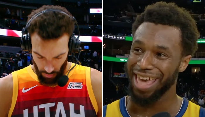 Rudy Gobert a été dépassé par Andrew Wiggins dans les votes pour le All-Star game