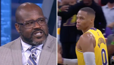 NBA – Shaq envoie un message 200% cash à Russell Westbrook !