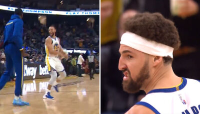 NBA – Après 941 jours out, Klay Thompson claque un giga-dunk et enflamme la Baie !