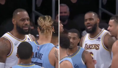 Le 5 des Lakers humilié dans la défaite, LeBron s'embrouille avec un adversaire !