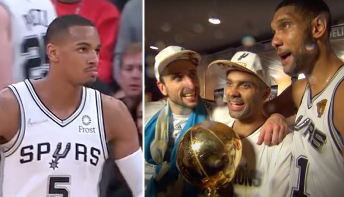 La pépite NBA des San Antonio Spurs, Dejounte Murray, a signé une ligne de stats jamais réalisée par le Big 3 légendaire de la franchise, formé par Manu Ginobili, Tony Parker et Tim Duncan