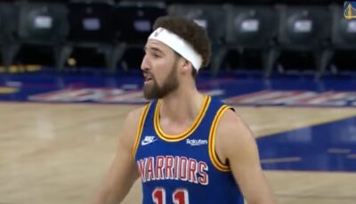 NBA – Complètement choqué, Klay Thompson fait le buzz avec une séquence virale !