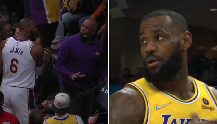 La superstar NBA des Los Angeles Lakers, LeBron James, a lancé un échange musclé avec l'un des coachs de sa franchise à la mi-temps du match face aux Timberwolves