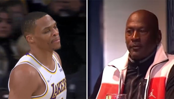 Michael jordan on sale and russell westbrook