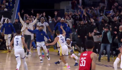 NBA – Au buzzer, Steph Curry offre la victoire aux Warriors et signe une première en carrière !