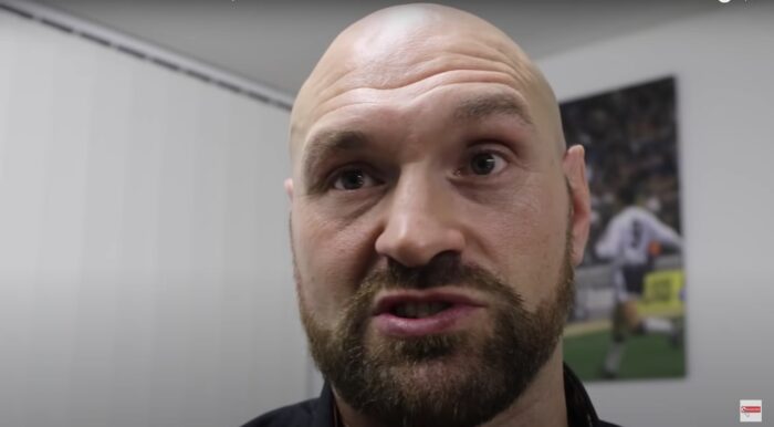 Tyson Fury en interview