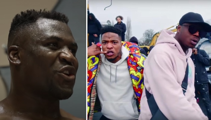 Les célèbres rappeurs français Niska et Ninho étaient présents dans les gradins de l'UFC 270 pour y voir s'affronter Francis Ngannou et Ciryl Gane