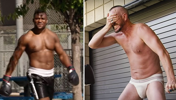 Les premières images hilarantes de Francis Ngannou dans Jackass 4