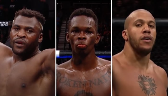 Le champion UFC des poids moyens, Israel Adesanya, s'est exprimé sur le combat à venir entre Francis Ngannou et Ciryl Gane avec des mots forts