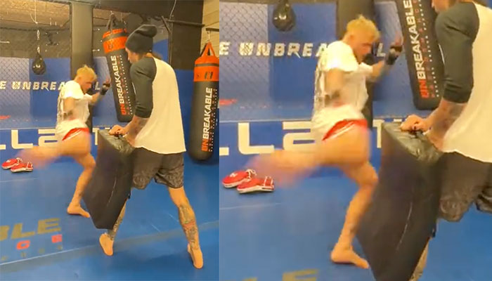 Le nouveau kick impressionnant de Jake Paul (vidéo)