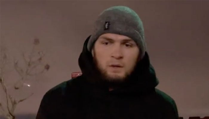 La légende de l'UFC Khabib Nurmagomedov