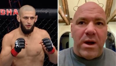 La nouvelle star UFC Khamzat Chimaev s'est adressée directement à Dana White avec une demande bien précise