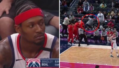 NBA – Un coach des Wizards monte en tribunes pour se battre avec un fan !