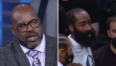 NBA – Sous les yeux de Shaq, James Harden remis en place par une légende !