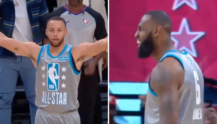 NBA Curry et LeBron en forme au ASG