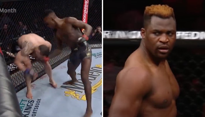 Francis Ngannou a réagi à la victoire d'Israel Adesanya