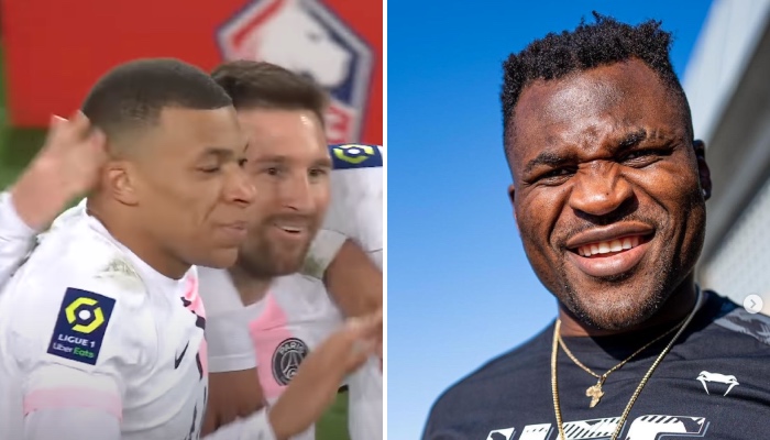 Francis Ngannou a fait passer un message à un ami du PSG Abdou Diallo