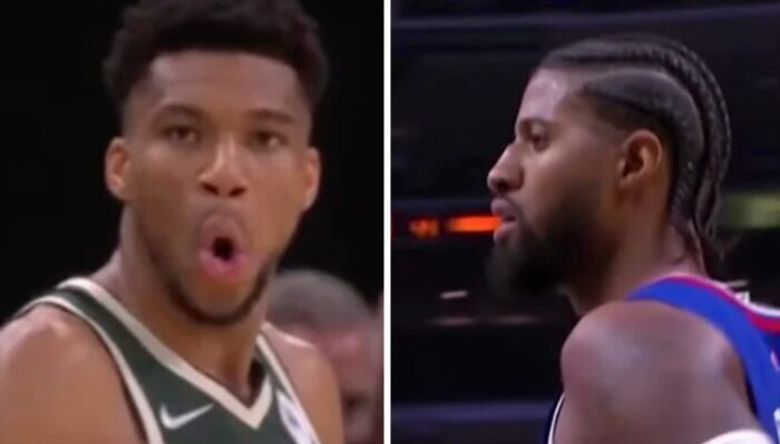 Giannis Antetokounmpo et Paul George